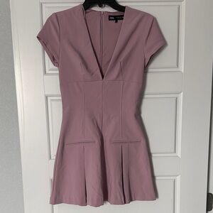 Zara pleated bottom dress